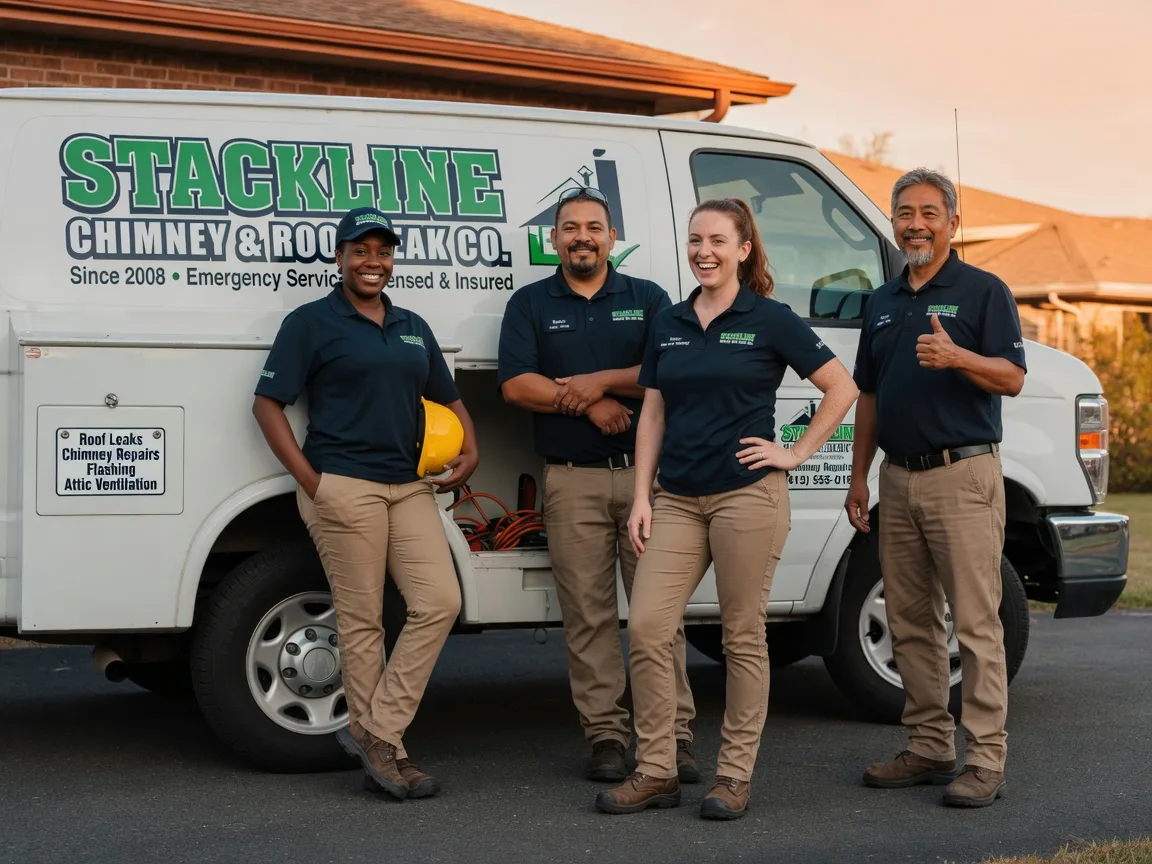 Chimney flashing repair company in Depoe Bay, OR